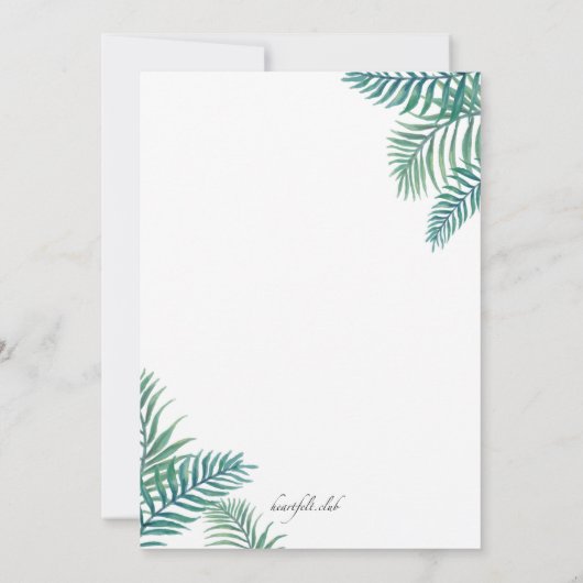 Klaar voor de zomer? Uitnodiging (Achterkant)