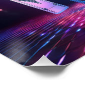 Klaar voor een avond dansen en gokken perfect poster (Hoek)