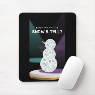 Klaar voor een beetje sneeuw en vertel Discoball S Muismat