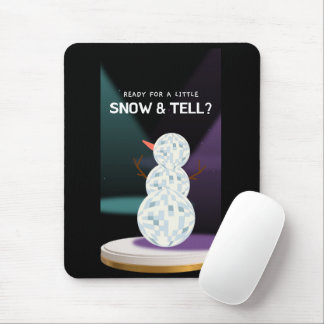 Klaar voor een beetje sneeuw en vertel Discoball S Muismat