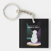 Klaar voor een beetje sneeuw en vertel Discoball S Sleutelhanger (voorkant)
