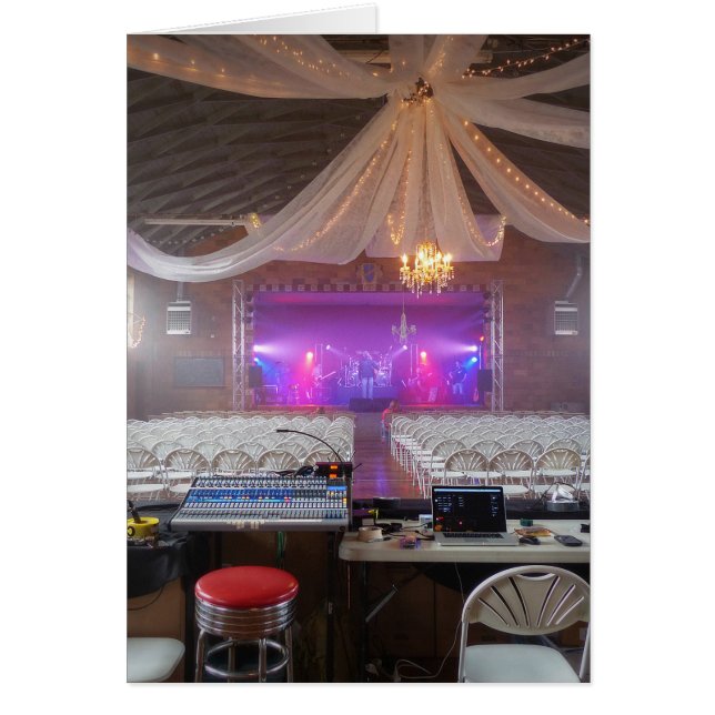 Klaar voor een concert (Voorkant)