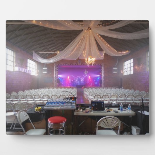 Klaar voor een concert fotoplaat (Voorkant)