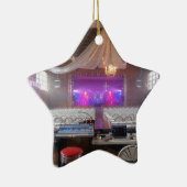 Klaar voor een concert keramisch ornament (Rechts)