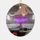 Klaar voor een concert keramisch ornament (Links)