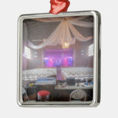 Klaar voor een concert metalen ornament (Links)