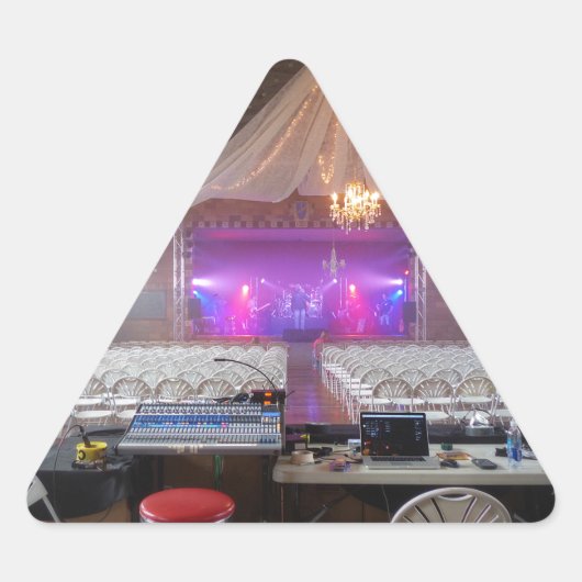 Klaar voor een concert sticker (Voorkant)