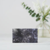 Klaar voor een kosmische business visitekaartje (Staand voorkant)