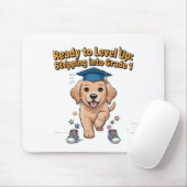 Klaar voor een level desk en Muismat (Met muis)