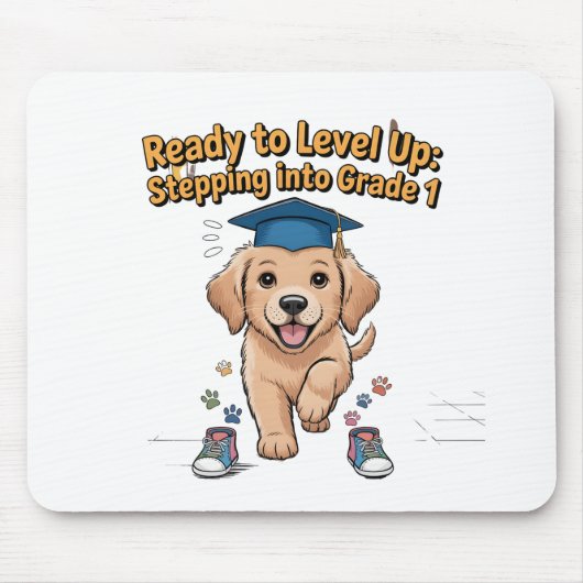 Klaar voor een level desk en Muismat (Voorkant)