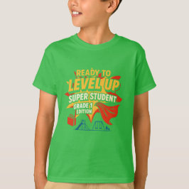 Klaar voor een Level Up School T-Shirt