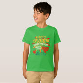 Klaar voor een Level Up School T-Shirt (Voorkant volledig)