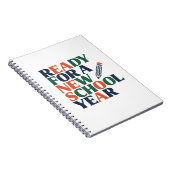 Klaar voor een Nieuw Schooljaar Notitieboek (Rechterzijde)