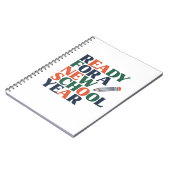 Klaar voor een Nieuw Schooljaar Notitieboek (Linkerzijde)