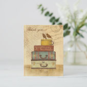 Klaar voor een platte, dank je creditcard bedankkaart (Staand voorkant)