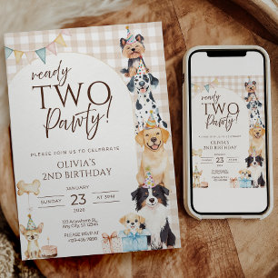 Klaar voor een POOT-verjaardagsfeestje - Puppy ver Kaart
