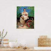 Klaar voor een Ride Pin omhoog Poster (Keuken)