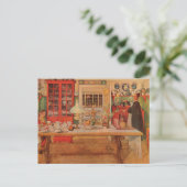 Klaar voor een spel van Carl Larsson Briefkaart (Staand voorkant)