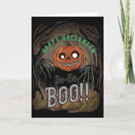 Klaar voor een spookachtige Halloween Kaart