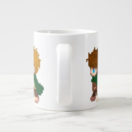 Klaar voor een wandeling? grote koffiekop