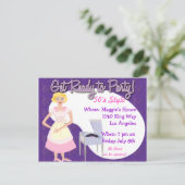 Klaar voor feest! kaart (Staand voorkant)