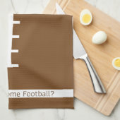 Klaar voor Football keukenhanddoek (Quarter Fold)