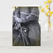 Klaar voor gebruik kaart (Gele Bloem)