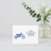 Klaar voor gebruik visitekaartje (Staand voorkant)