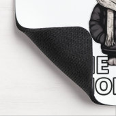 Klaar voor haar maanden herfst bladeren herfst win muismat (Hoek)