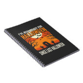 Klaar voor Halloween Begraafplaats Ontwerp_1 Notitieboek (Rechterzijde)