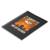 Klaar voor Halloween Begraafplaats Ontwerp_1 Notitieboek (Linkerzijde)