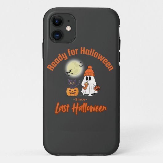 Klaar voor Halloween sinds laatste Halloween T-shi Case-Mate iPhone Case (Achterkant)