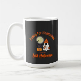 Klaar voor Halloween sinds laatste Halloween T-shi Koffiemok