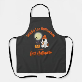Klaar voor Halloween sinds laatste Halloween T-shi Schort