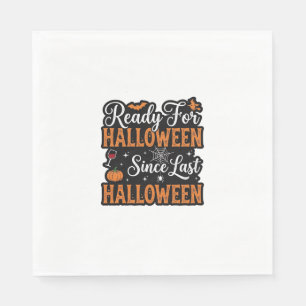 Klaar voor Halloween sinds vorig Halloween Vintage Servet