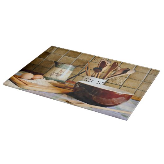 Klaar voor het bakken snijplank (Hoek)