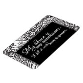 Klaar voor het kleuren van uw eigen ontwerp voor h magneet (Linkerzijde)