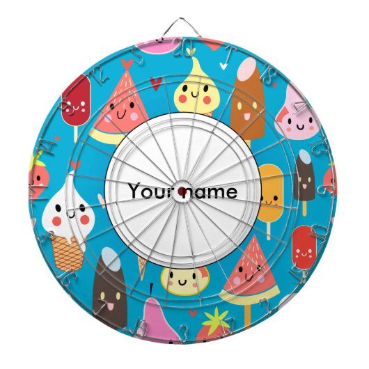Klaar voor het klusje dartbord (Voorkant)
