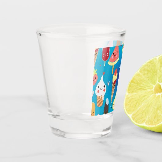 Klaar voor het klusje shot glas (Links)