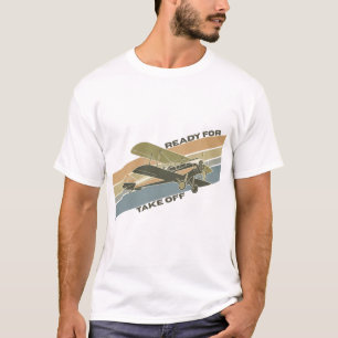 Klaar voor het opstijgen - Airplane&Aviation Enthu T-shirt