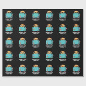 Klaar voor het opstijgen van de Funny Toast Bread Cadeaupapier (Vlak)