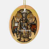 Klaar voor het ornament van de brandweer (Rechts)