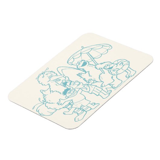 Klaar voor het strand magneet (Linkerzijde)