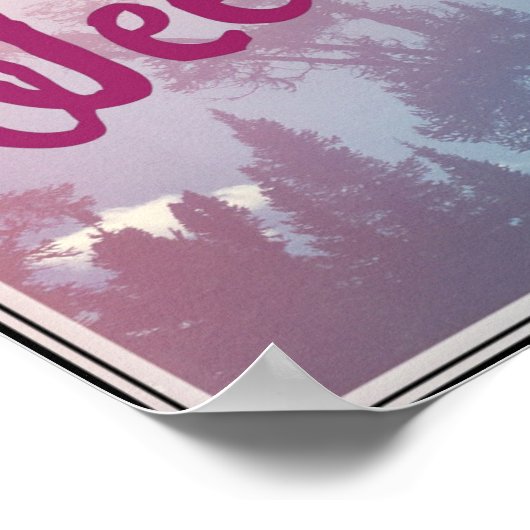 Klaar voor het weekend poster (Hoek)