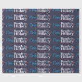 Klaar voor Hillary .... Naar de gevangenis Cadeaupapier (Vlak)