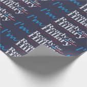 Klaar voor Hillary .... Naar de gevangenis Cadeaupapier (Hoek)