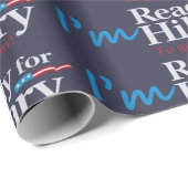 Klaar voor Hillary .... Naar de gevangenis Cadeaupapier (Rol Hoek)