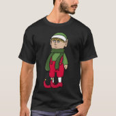 Klaar voor kerst retro t-shirt (Voorkant)