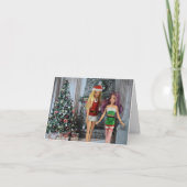 Klaar voor Kerstmis. Kaart voor Kerstmis (Voorkant)