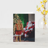 Klaar voor Kerstmis. Kerstkaart Kaart (Gele Bloem)